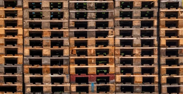 pourquoi certaines palettes sont rouges
