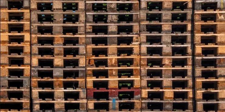 pourquoi certaines palettes sont rouges